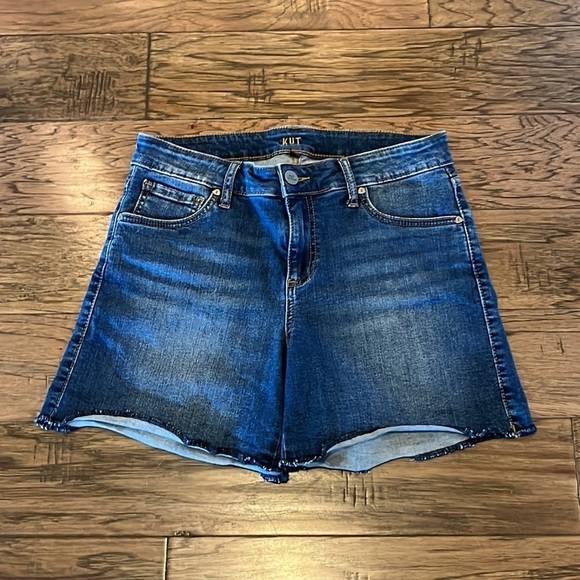 Kut from the Kloth Blue Jean Shorts - Picture 1 of 16